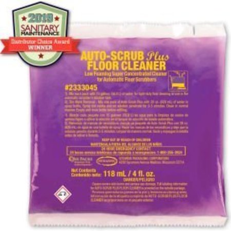 STEARNS PACKAGING Stearns Auto-Scrub Plus Floor Cleaner - 4 oz Packs, 36 Packs/Case - 2333045 2333045